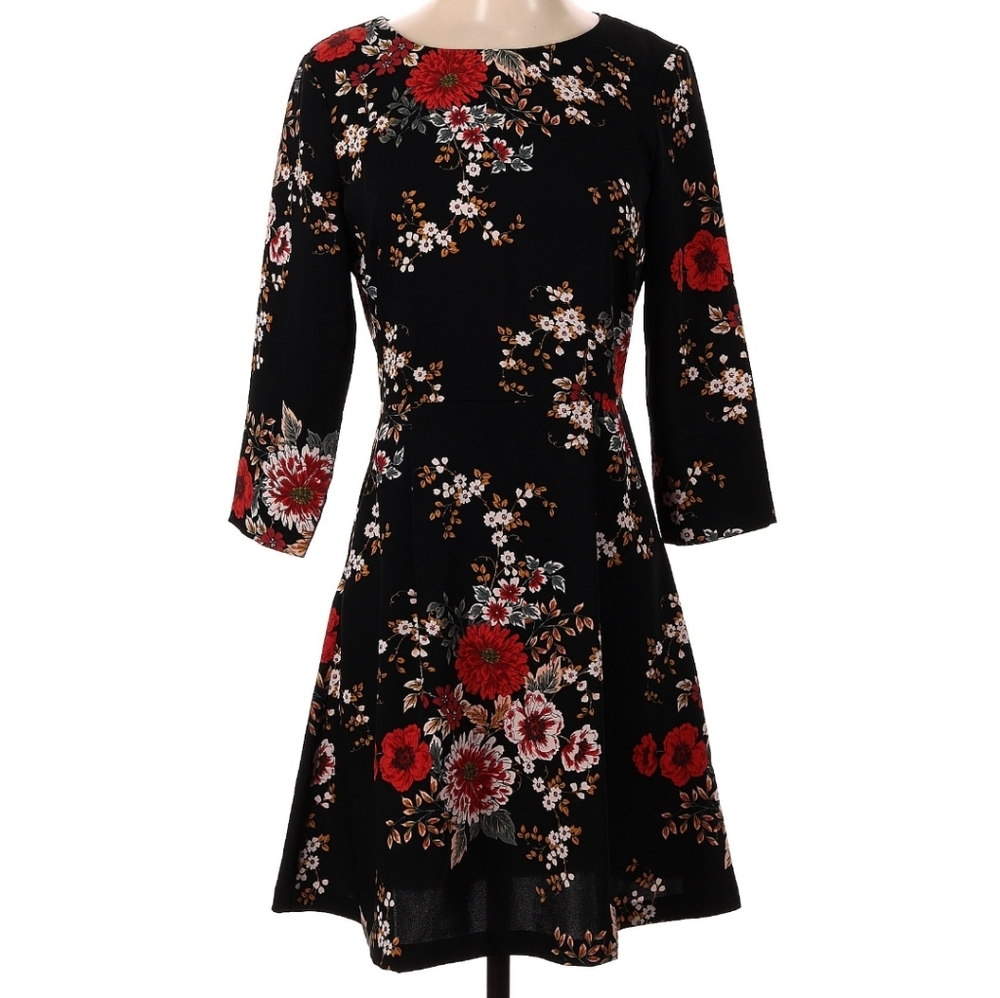 Nicole Miller Fit and Flare Dress New Size 0 Women's
